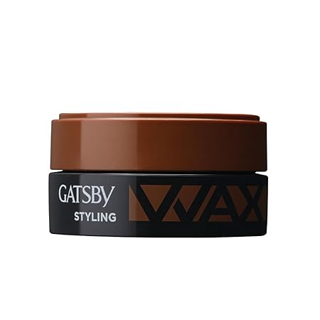 Gatsby Hair Styling Wax - Edgy & Volume, For Hyper Quiff Style, Non Sticky, Volumizing Finish, Anytime Re-Stylable, Easy Wash Off - 75gm. 