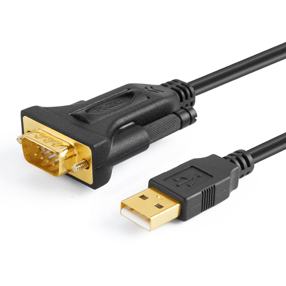 CableCreation USB to RS232 Male DB9 Cable Serial COM Port Adapter Chip pl2303 Supports Windows 10 8.1 8 7 Vista XP Mac OS. 