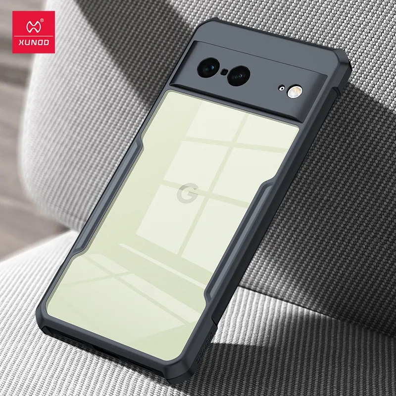 Xundd Case For Google Pixel 7 Case Shockproof Transparent Bumper Back Phone Cover