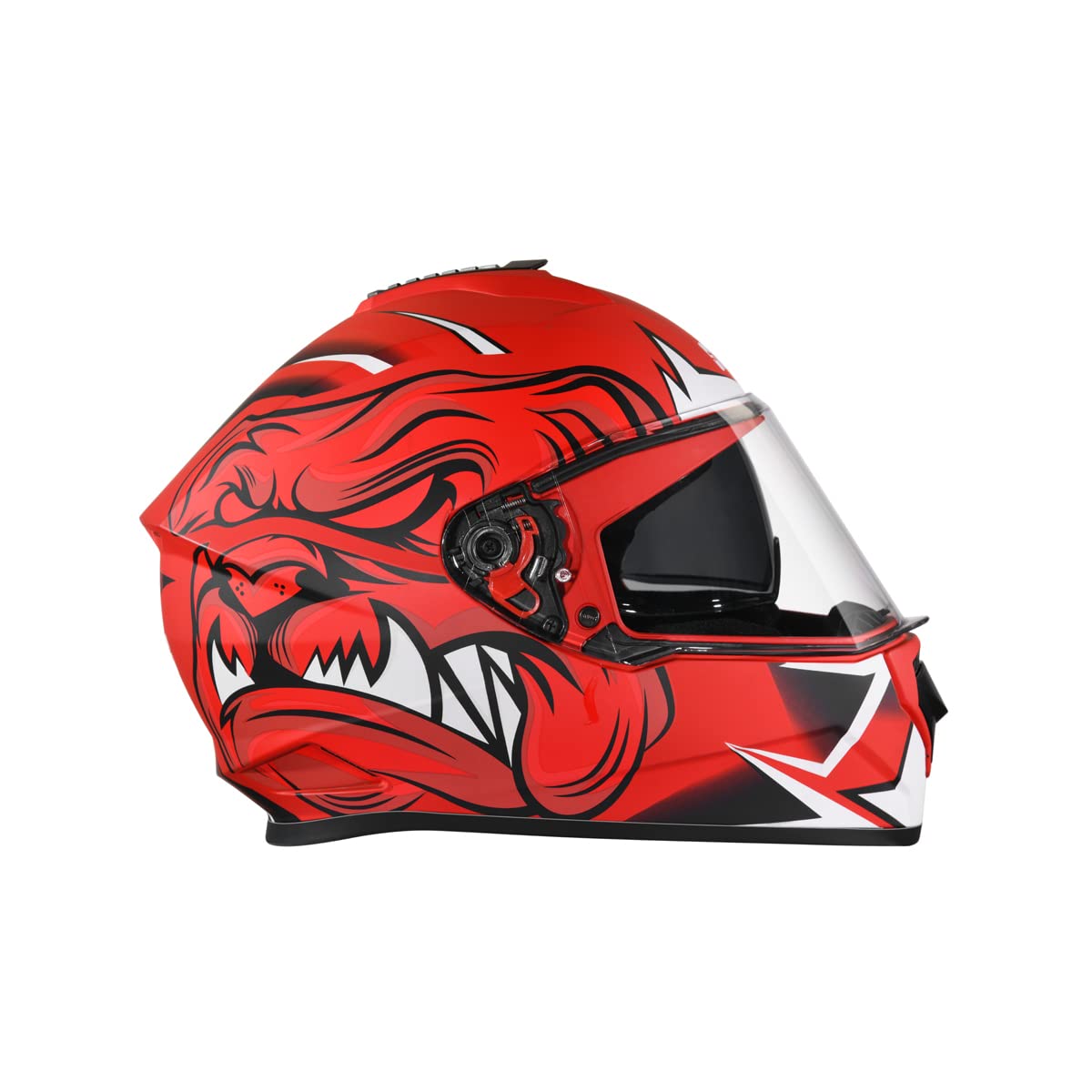 Studds Drifter D1 Full Face Helmet Matt Red. 