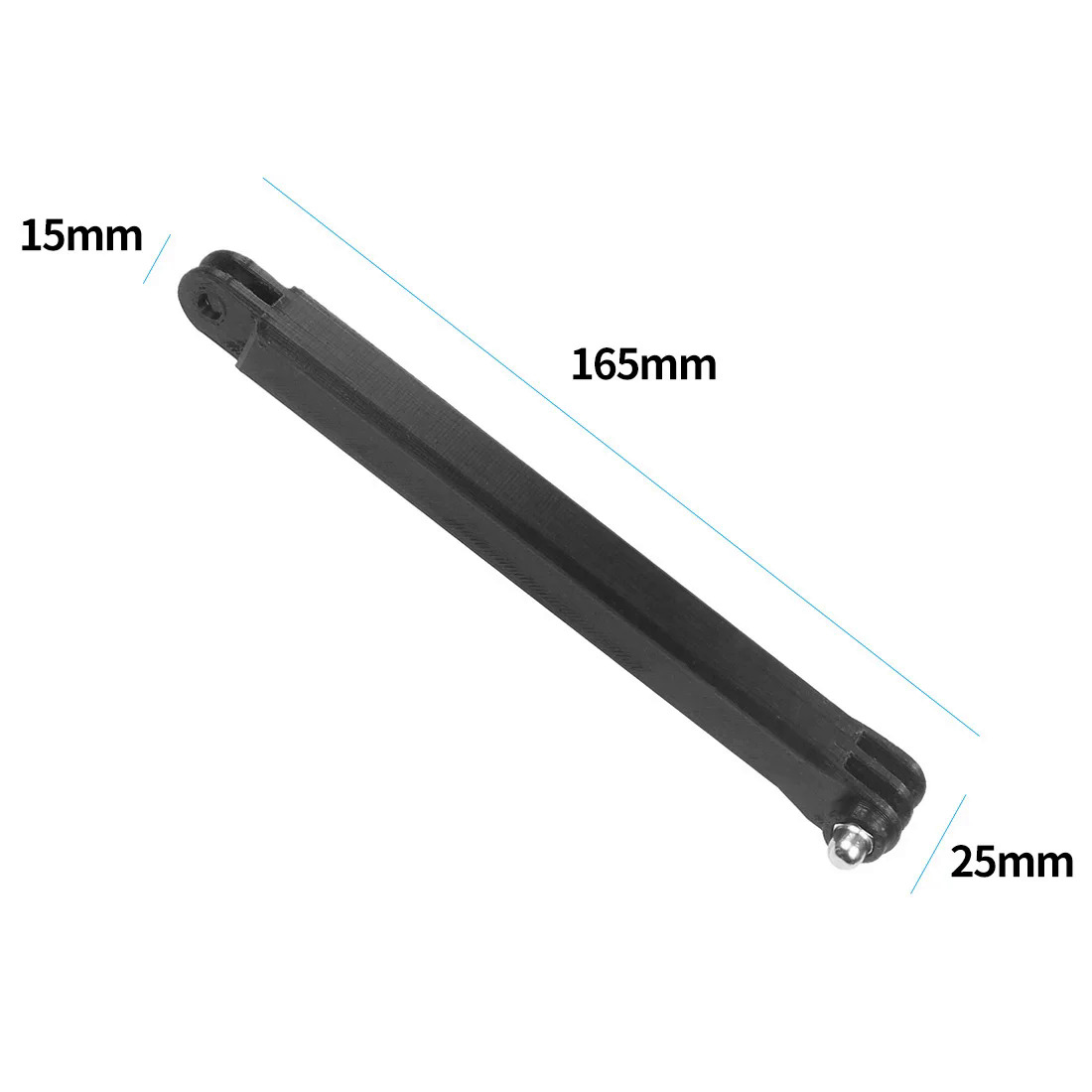 Adapter Extension Arm for Gopro Camera Helmet Mount Bracket Sports Cameras Selfie Stick Photo Shooting Connect Pivot Pole. 