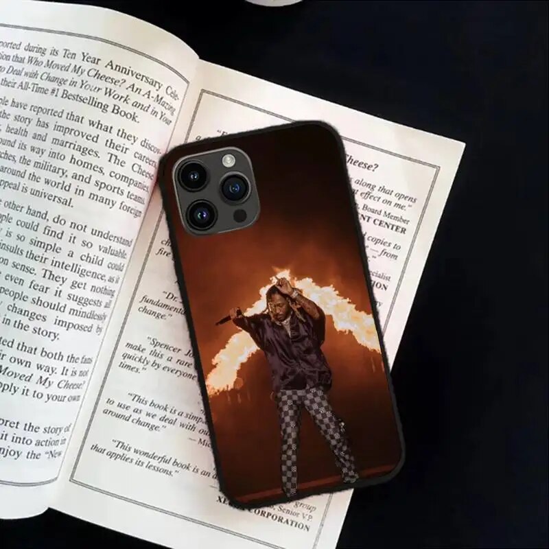 Future Rapper Phone Case For iPhone 11 12 Mini 13 14 Pro XS Max X 8 7 Plus SE XR Shell black phone case. 