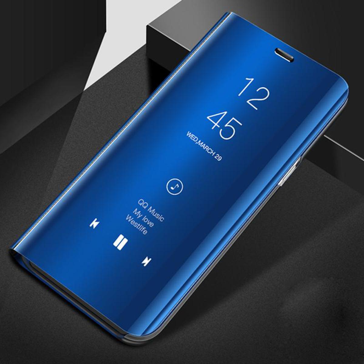 Samsung Galaxy note 8 Clear View Mirror Leather Stand Flip Cover