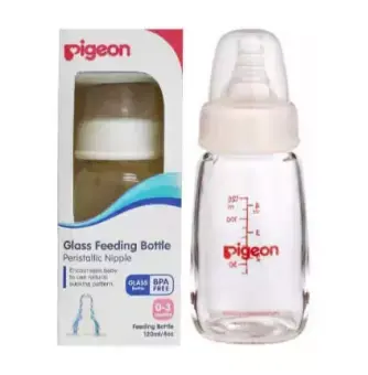 pigeon glass feeding bottle 120ml