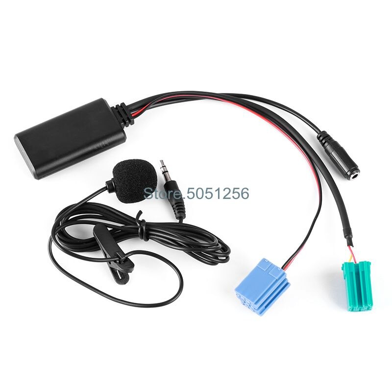 Bluetooth Handsfree Microphone Audio Music AUX Adapter for RENAULT CLIO TWINGO MEGANE Kango Update list CD Radio. 