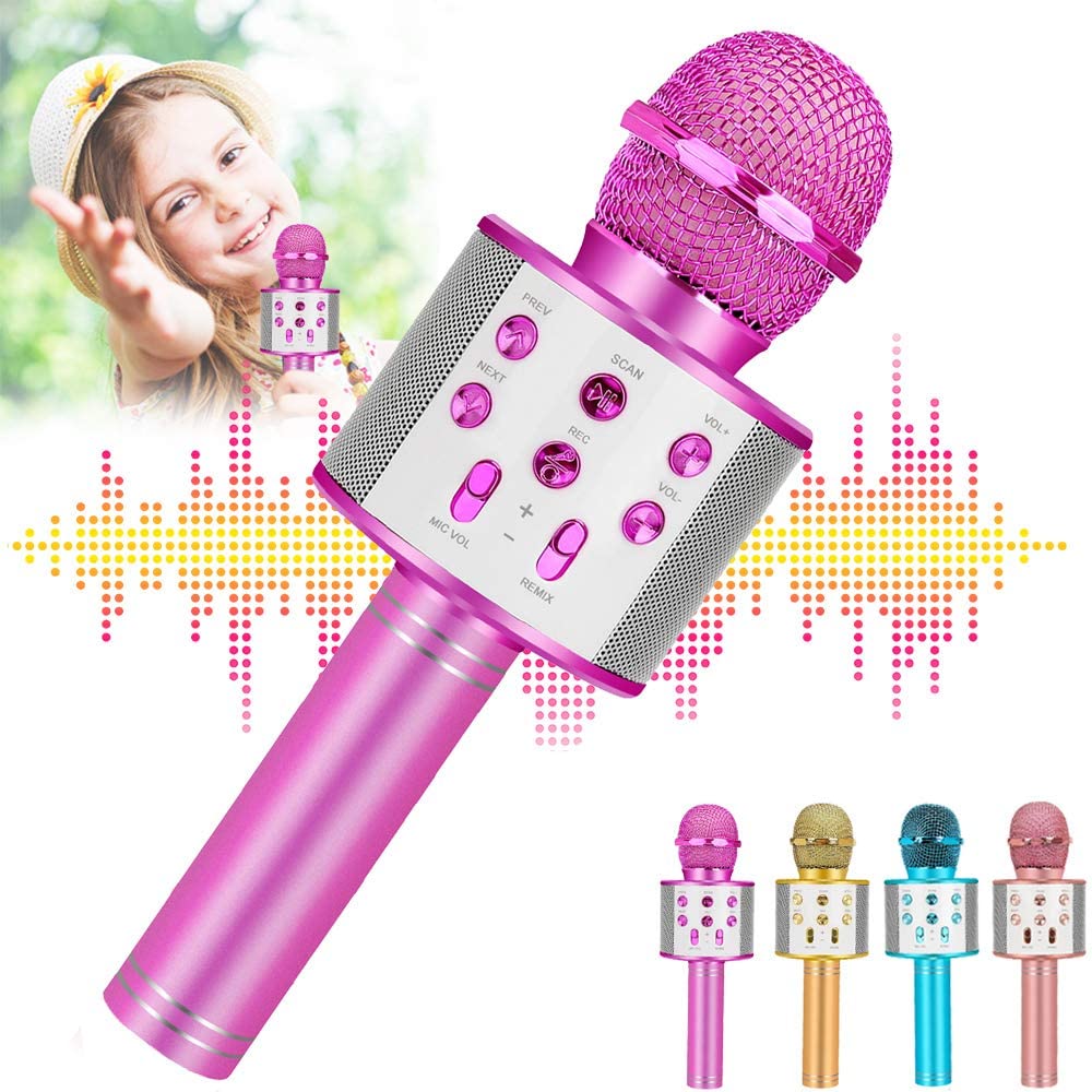 Wireless Bluetooth Karaoke Microphone. 
