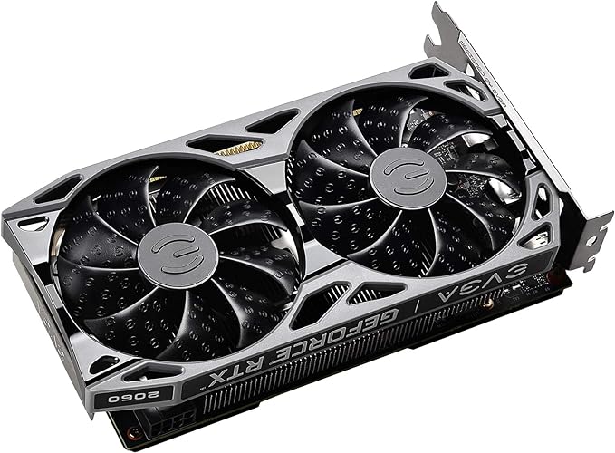 EVGA GeForce RTX 2060 KO ULTRA GAMING, 06G-P4-2068-RX, 6GB GDDR6, Dual HDB Fans, Metal Backplate. 