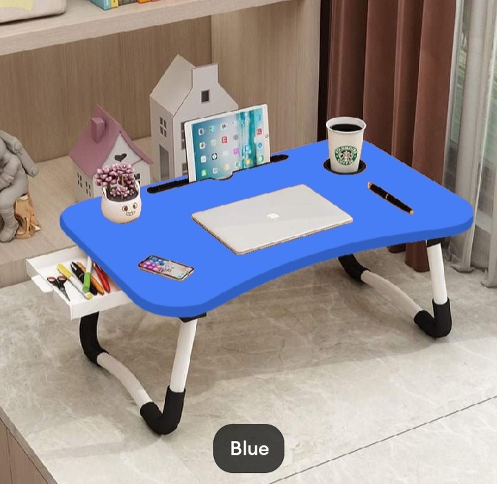 Foldable Home Laptop Notebook Stand/Desk Table For Study (With Drawer ...