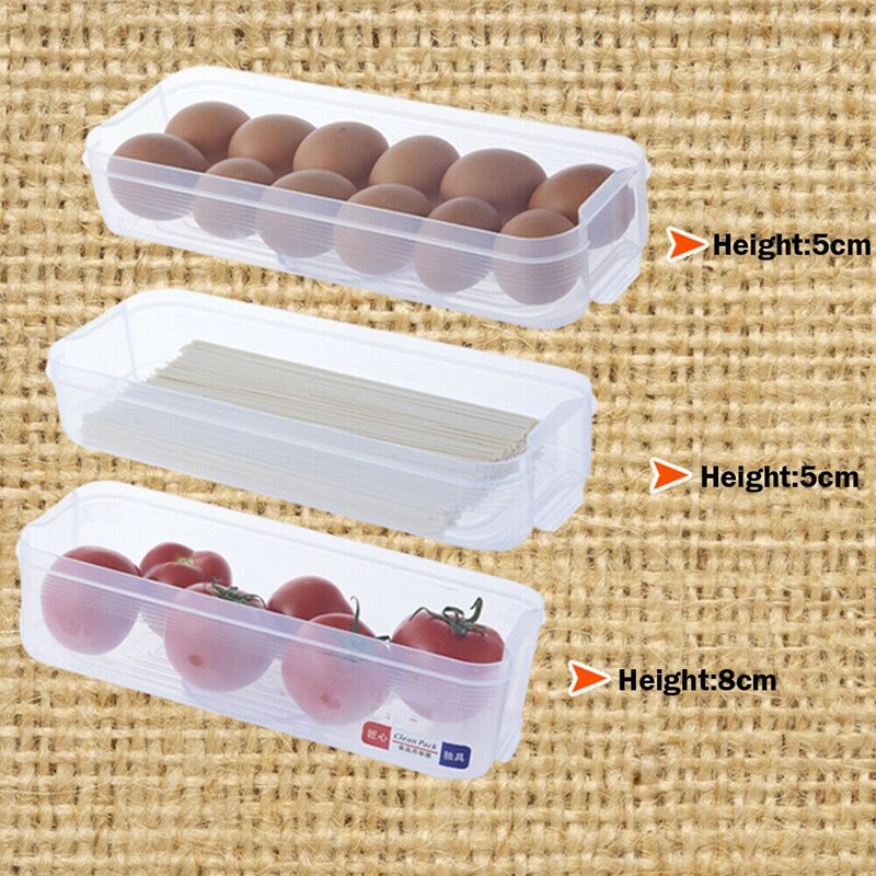 【happy one】Dreamburgh Multi-Layer Crisper Kitchen Storage Box Refrigerator Frozen Storage Household Storage Container Lid Box. 