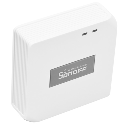 SONOFF RF BridgeR2 433MHz RF Bridge Smart Gateway with APP Control Smart RF Hub Compatible with Google/Alexa/SmartThings