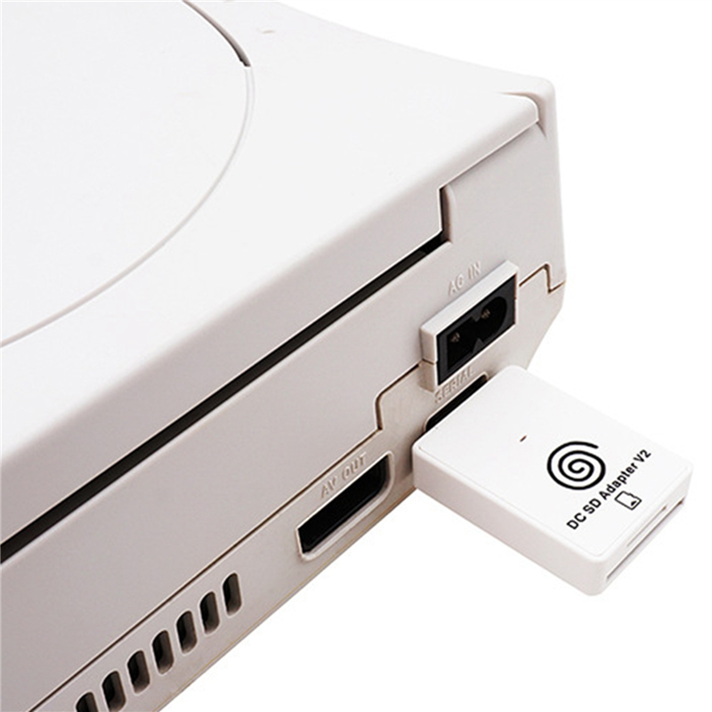 ICQURBT 3X Dc SD TF Card Adapter Reader V2 Voor for Dreamcast En Cd Met Dreamshell Boot Loader. 