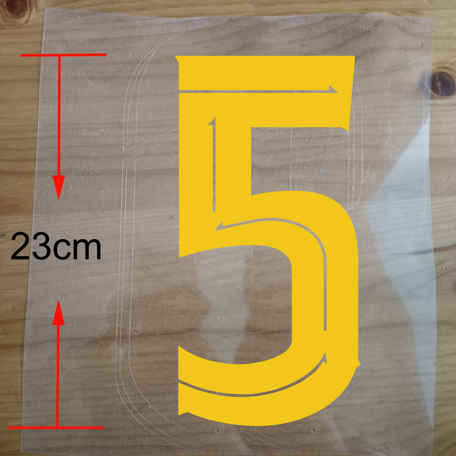 19-20 Home away High Quality Football Jersey Number PU Material Iron on Patch Soccer Kits Heat Transfer Sticker Name Custom. 