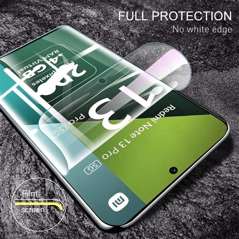 3 Pro+ Note1 Redmy3 Pro in Xiaomi Redmi 8 IN1 999D Soft Hydrogel Film Screen Protector for Note 15G 4G Camera Cover Glass 5G. 