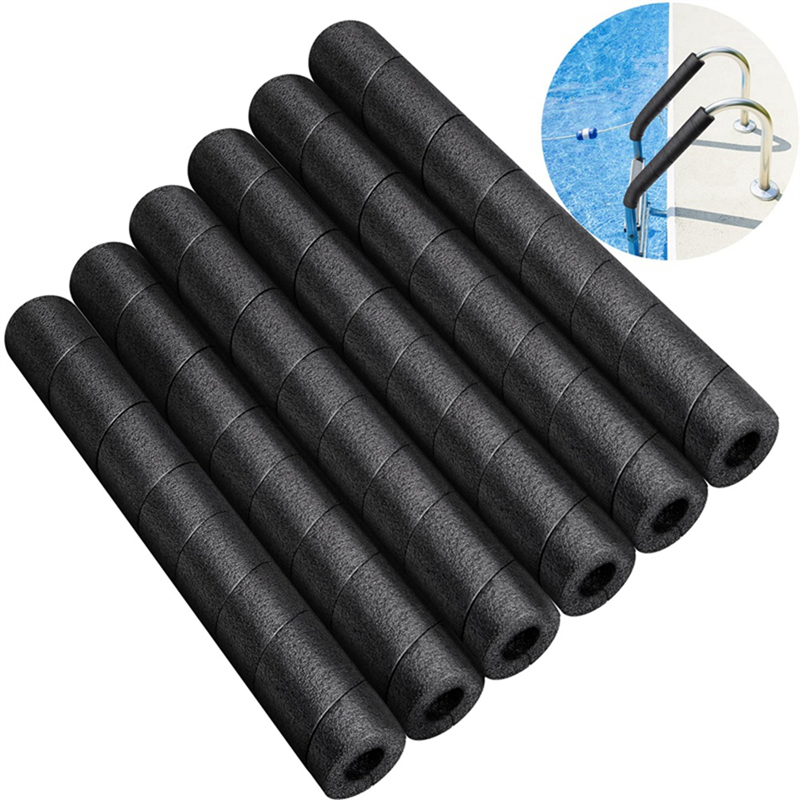 Pipe Insulation Foam Tube Foam Pipe Soft Foam Tubing Insulation Wrap Spiral Basement Pole Cover Protector. 