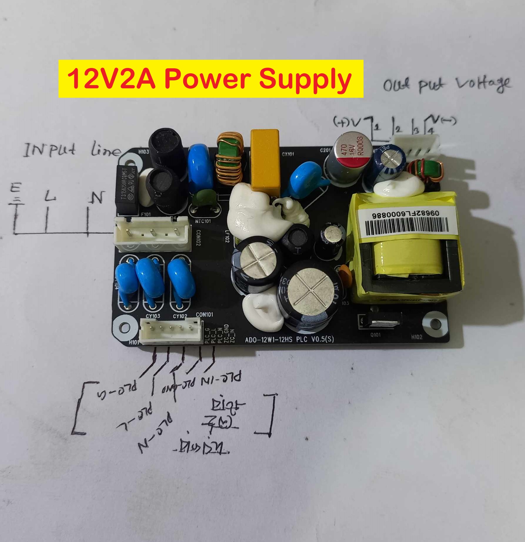 Circuit 12V 2Amp DC Circuit Adapters AC 220V To DC 12V 2A Switching Power Supply PCB Type Open Frame SMPS Chargers Adapters