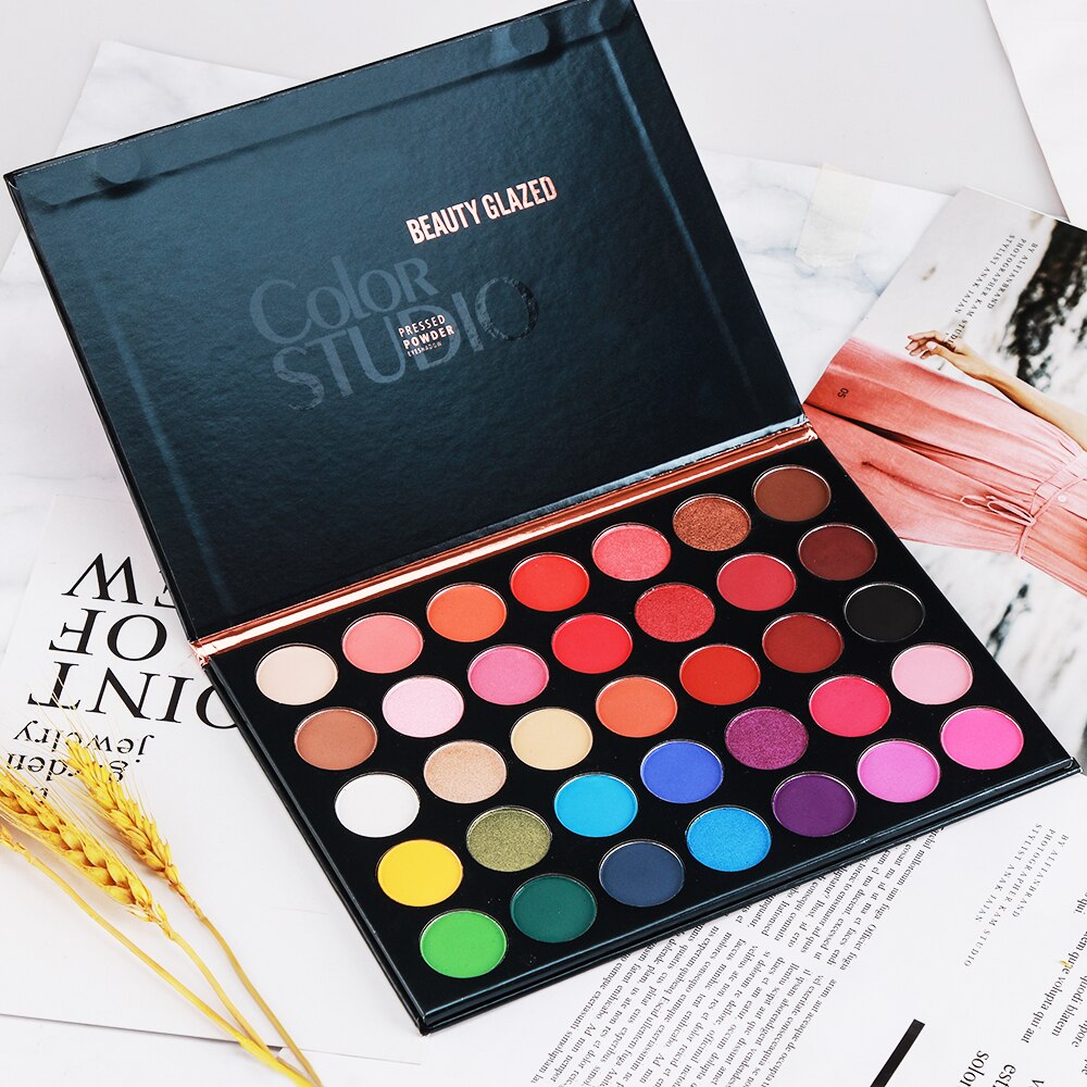 88 Color Shimmer Matte Eyeshadow Pallete Makeup Colorful Palette