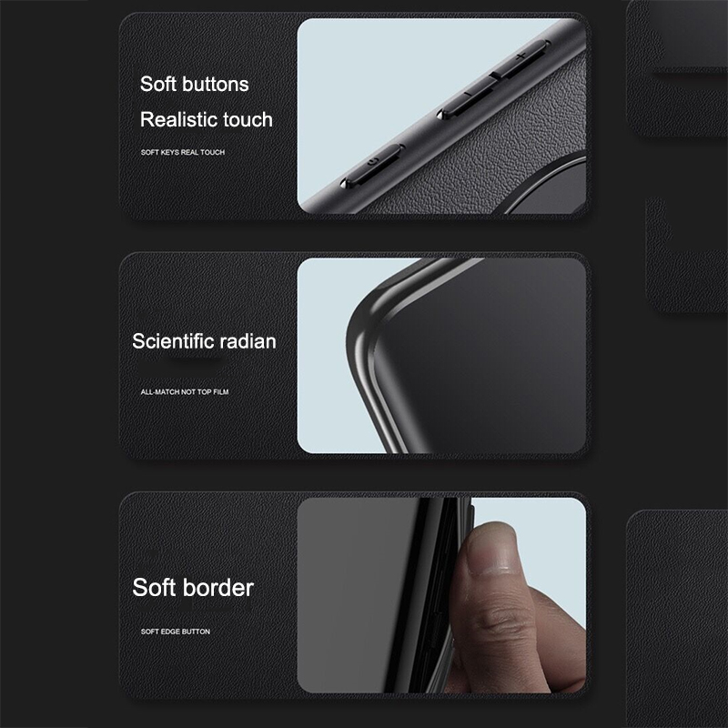 For Google Pixel Fold Case All-Inclusive Shockproof Soft Leather Ultra-Thin Fashion For Google Pixel Fold Back Cover. 