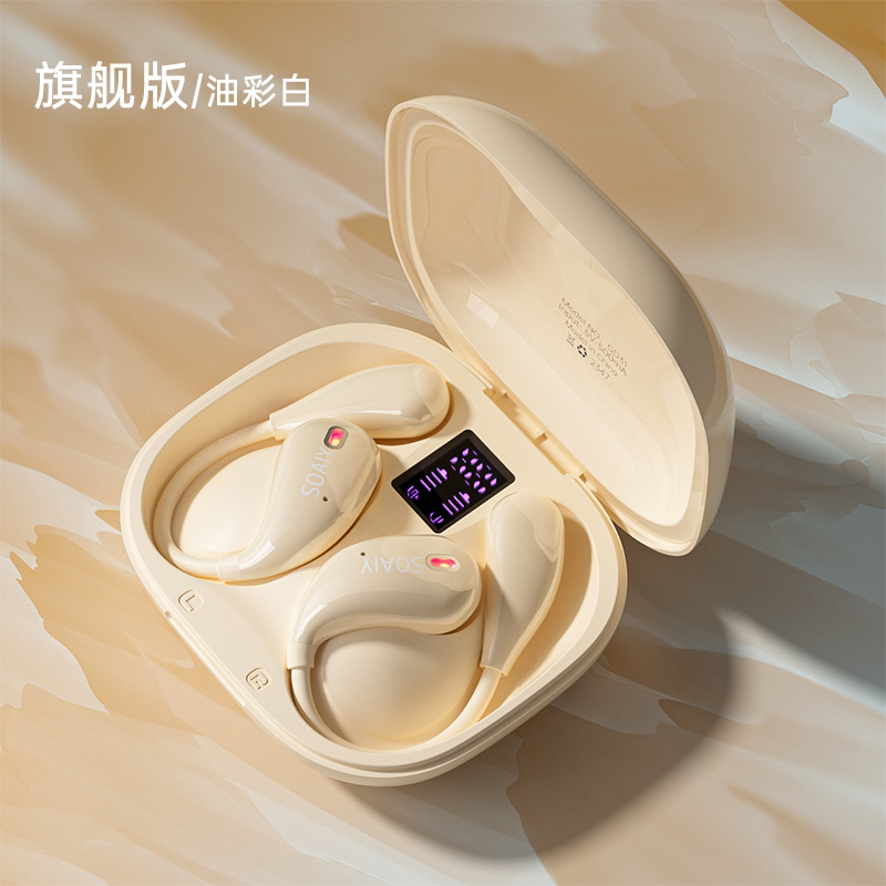 Sony Ericsson GD31 ear-mounted Bluetooth headset wireless air bone conduction does not enter the ear open sports running new model. 