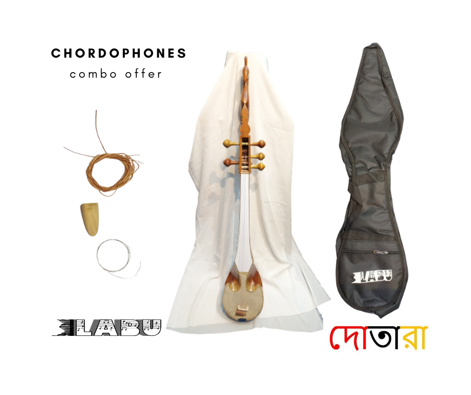 Professional Big Size 5 Strings Dotara  Inch- Chordophones. 