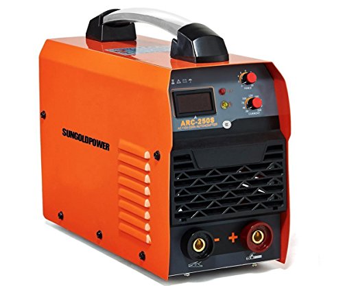 SUNGOLDPOWER 250A ARC MMA Stick IGBT Digital Display LCD Hot Start Welding Machine DC Inverter Welder 250 AMP Rod Anti Stick Dual 110V And 220V Complete Package. 