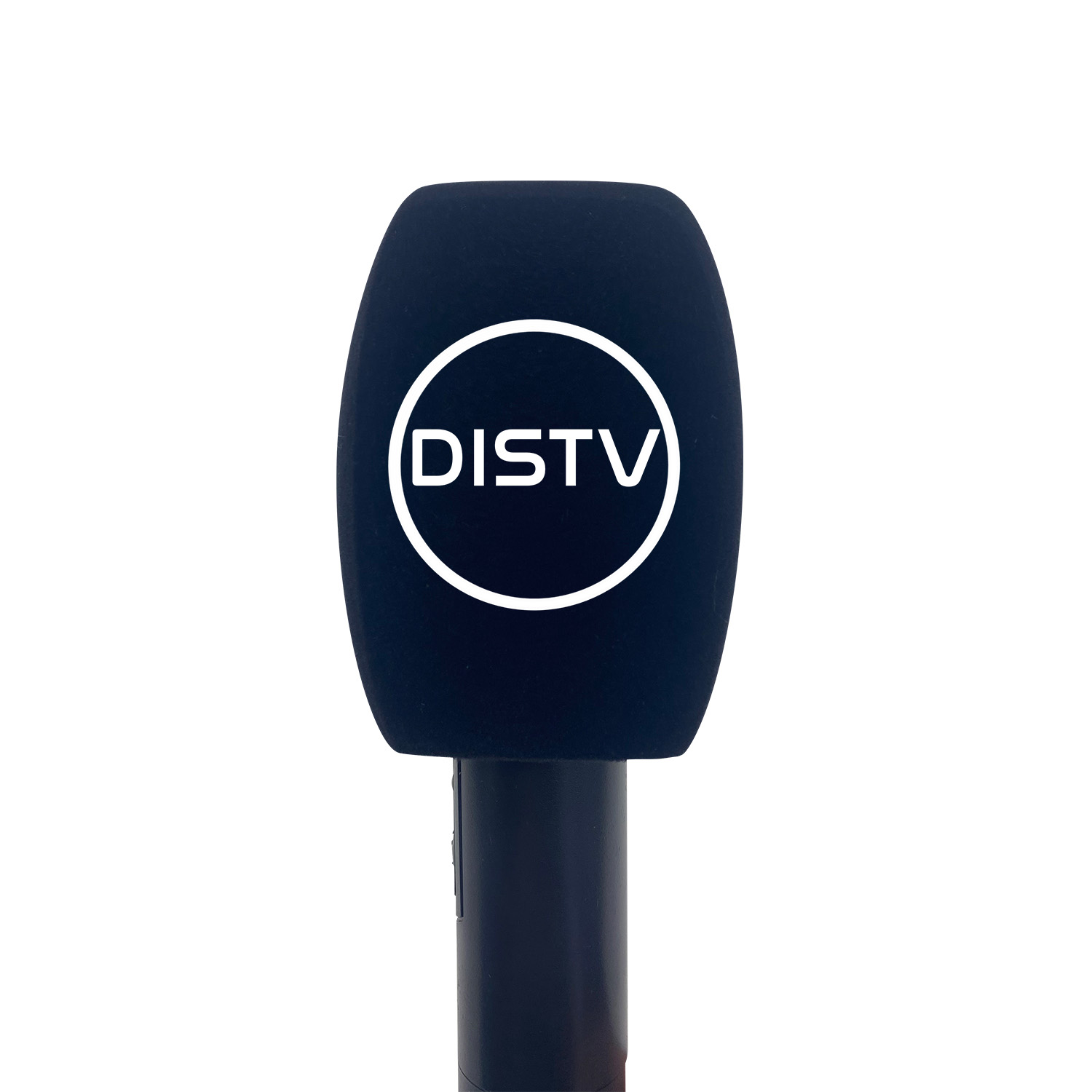 Flocking Square Foam Customized Logo Tv Stations Reporters Interview Mic Sponge Windscreen For Handheld Interview Microphones. 