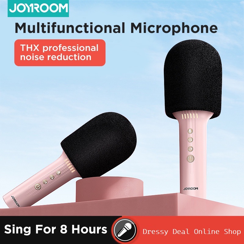 JR MC5 Joyroom Professional Rechargable Karaoke Wireless Microphone. 