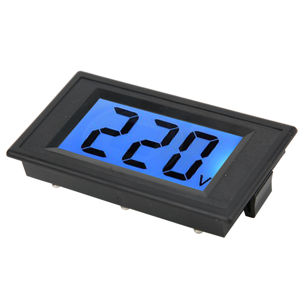 YB5135D Digital Voltmeter LCD Two-Wire Voltage Tester Panel Meter. 