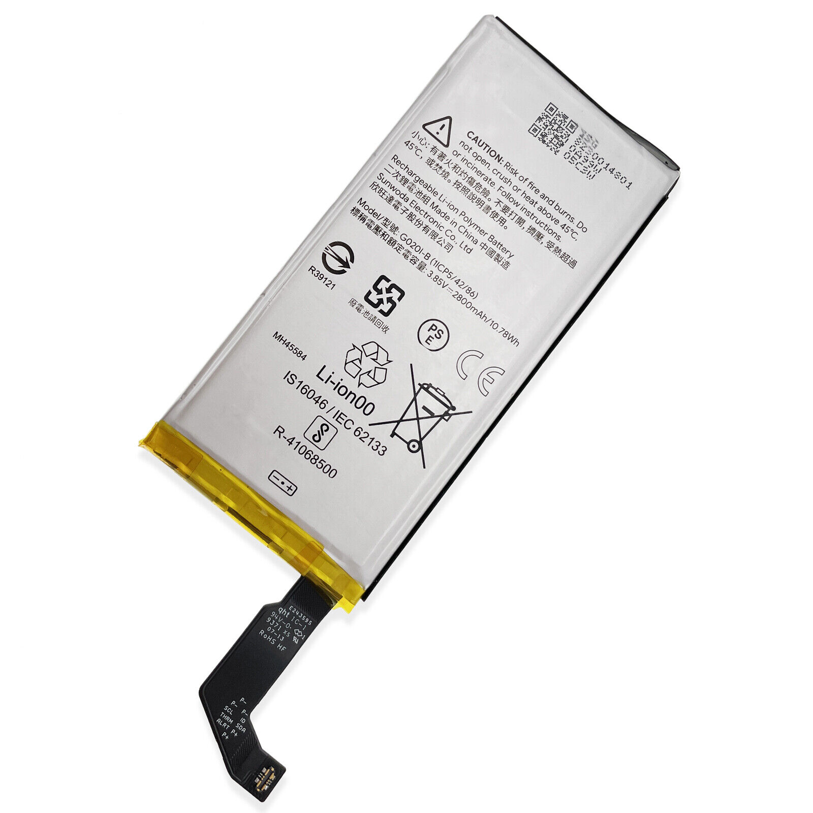 Mobile phone battery replacement for Google Pixel 1