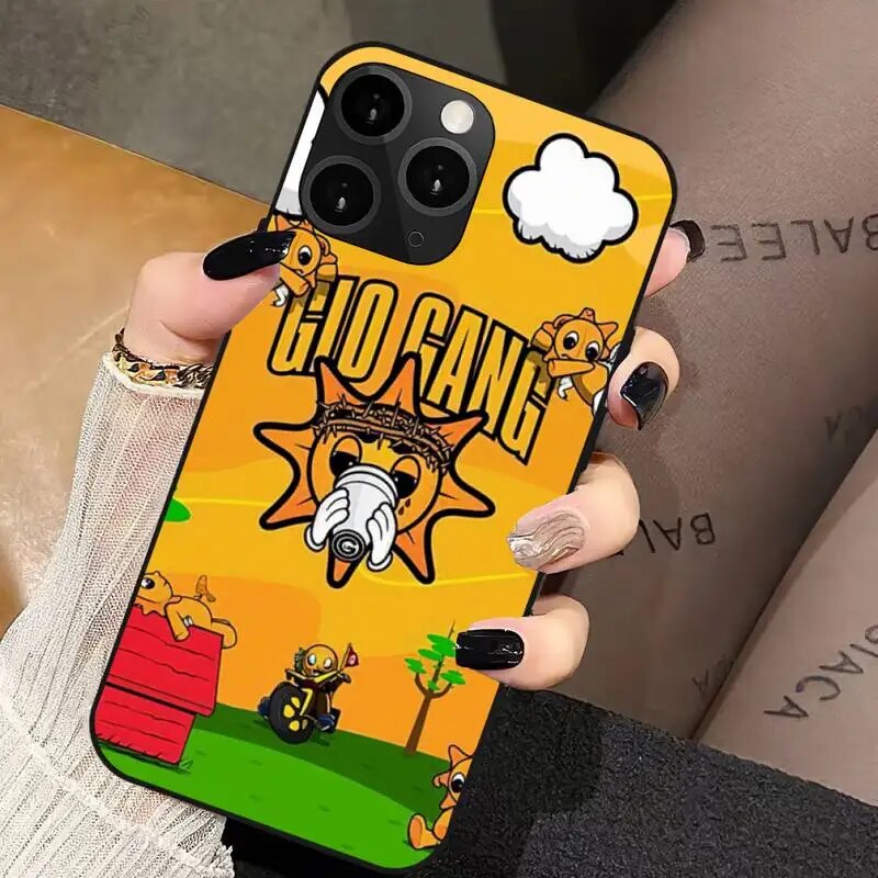 Luxury Rapper Chief Keef Phone Case For iPhone 11 12 13 14 Mini 6 7 8 plus X XS XR PRO MAX Shell. 