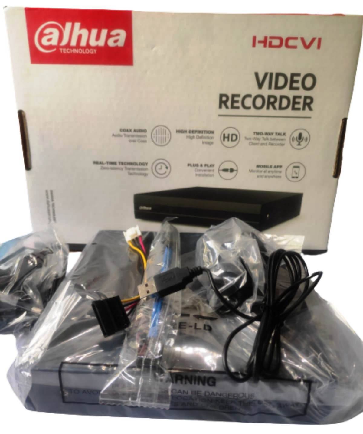 Dahua DH-XVR1A08 - 8-Channel / Up to 6TB / 8 BNC / LAN / USB / HDMI / XVR DVR. 