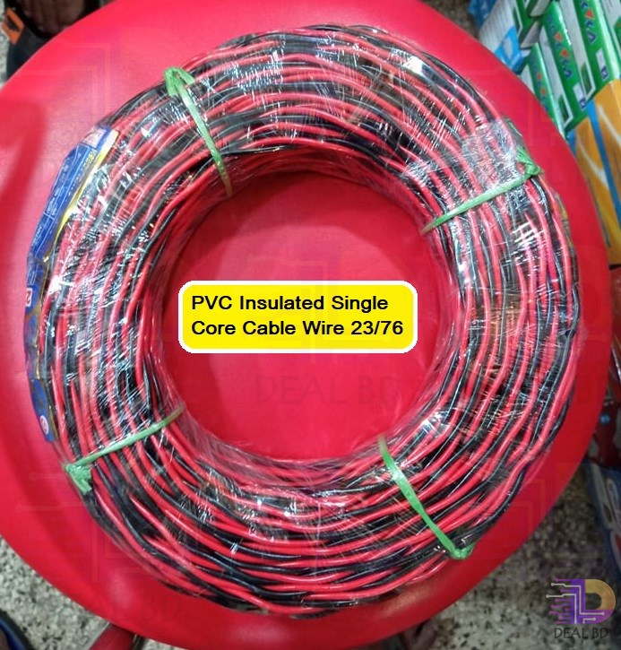 PVC Insulated Non-Sheathed AC 220v Single Core Cable Wire Size 2376 1-Coil For Electrical AC Line Power Supply. 