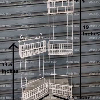 3+2 Layer Square Shelf 2 Pcs Rack Multi Layer Rack Storage Organizer Metal Shelves Shelf Holder