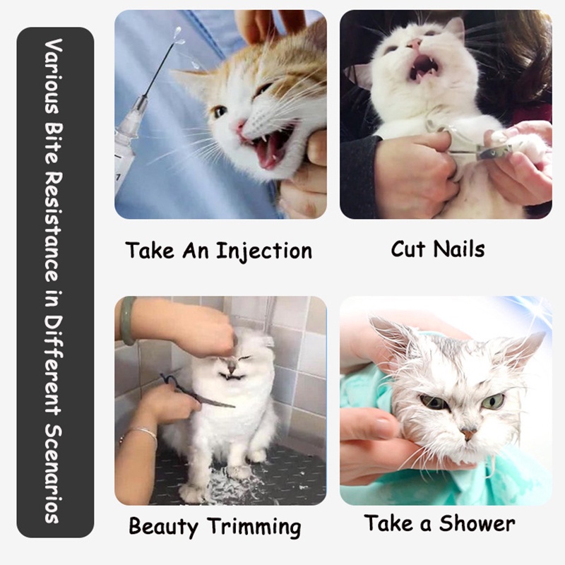 Cat Mouth Anti-bite Breathable Beauty Mask Mouth Mouth Bathing Beauty Travel Tool Cat Grooming Supplies.. 