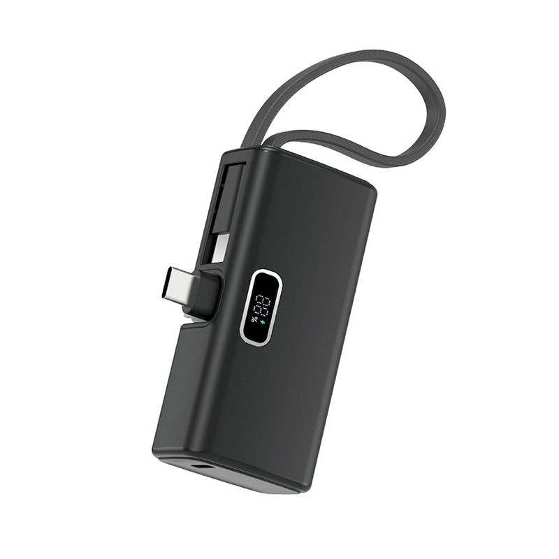 WIWU Wi-P044 Espresso 5000mAh Mini USB-C Power Bank. 