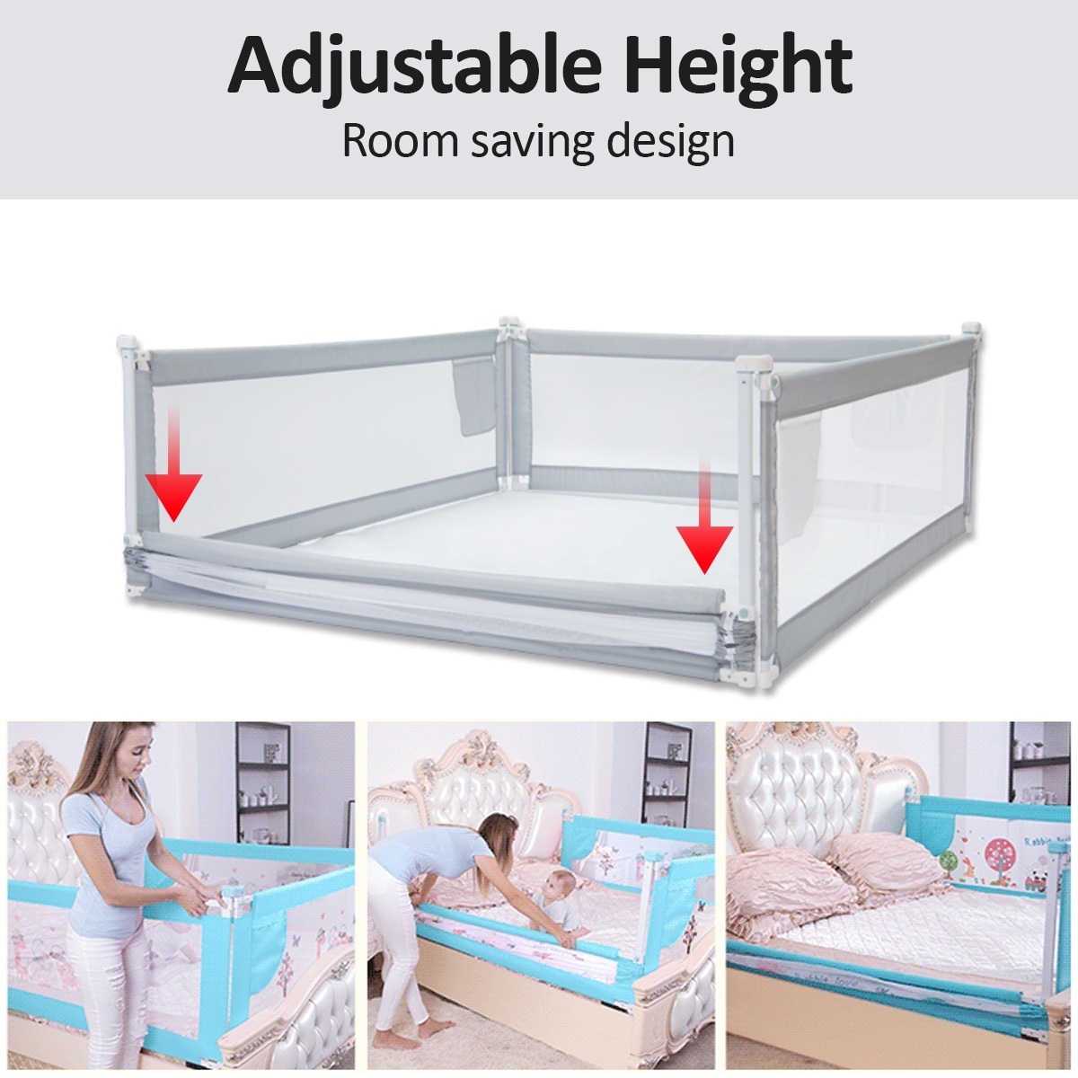 baby bed safety gate