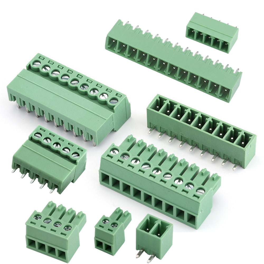 15EDG KF2EDG 2.54mm 3.5mm 3.81mm 5.08mm Screw Terminal Bloceisure time k 2 3 4 5-16Pin Male Plug Socket Pin Header Wire Connector. 