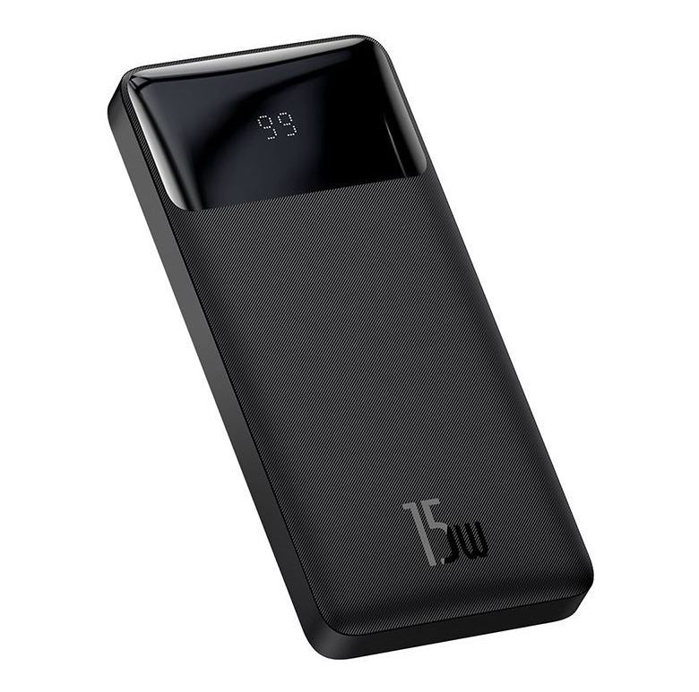 Baseus Bipow PPDML-L01 Digital Display Power bank 10000mAh 15W Black. 
