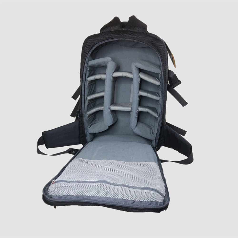 BP 34 - DSLR Camera Backpack with Laptop bag -Black. 