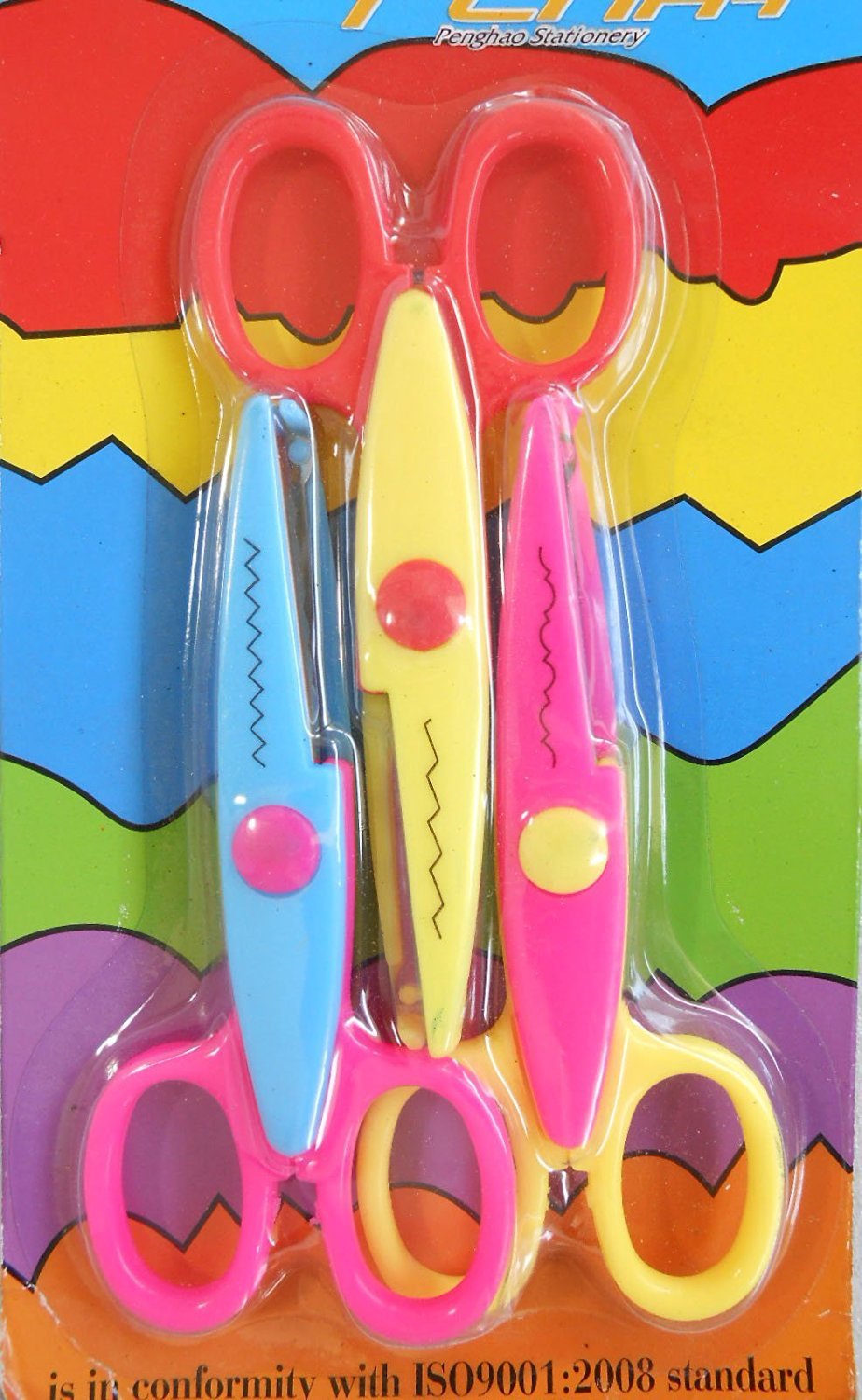 Art And Craft Zig Zag Paper Scissor (Set Of 3) - Cutter | Daraz.com.bd