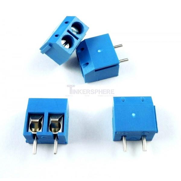 2 pin 2 way PCB Screw Terminal Block Connector ( 10 pis ). 
