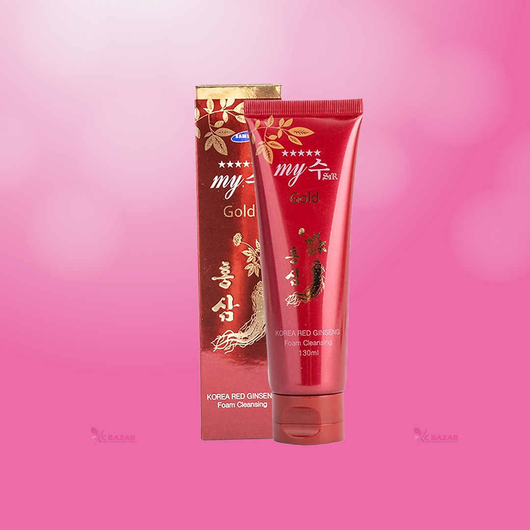 Dabo Gold My Jin Korea Red Ginseng Foam Cleansing 130 ml. 