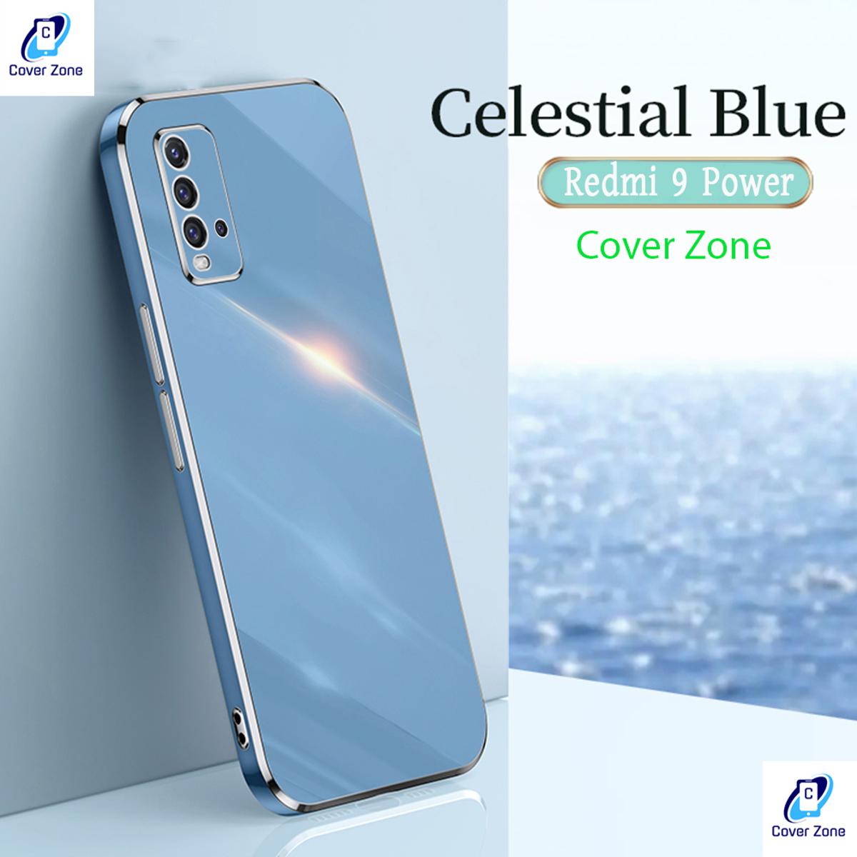 For Xiaomi Redmi 9 Power / Redmi 9T Plating Soft Casing Silicone Square Frame Phone Case For Redmi 9 Power Shiny Bling Back Cover - Camera - Phone Back Cover. 