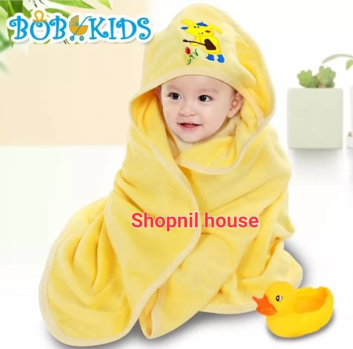 Baby Cap Towel Baby hooded towels, Newborn Baby, Washable, Kids Cap Towel , Bath towels,Velvet Cap Towel Size 29”*27”