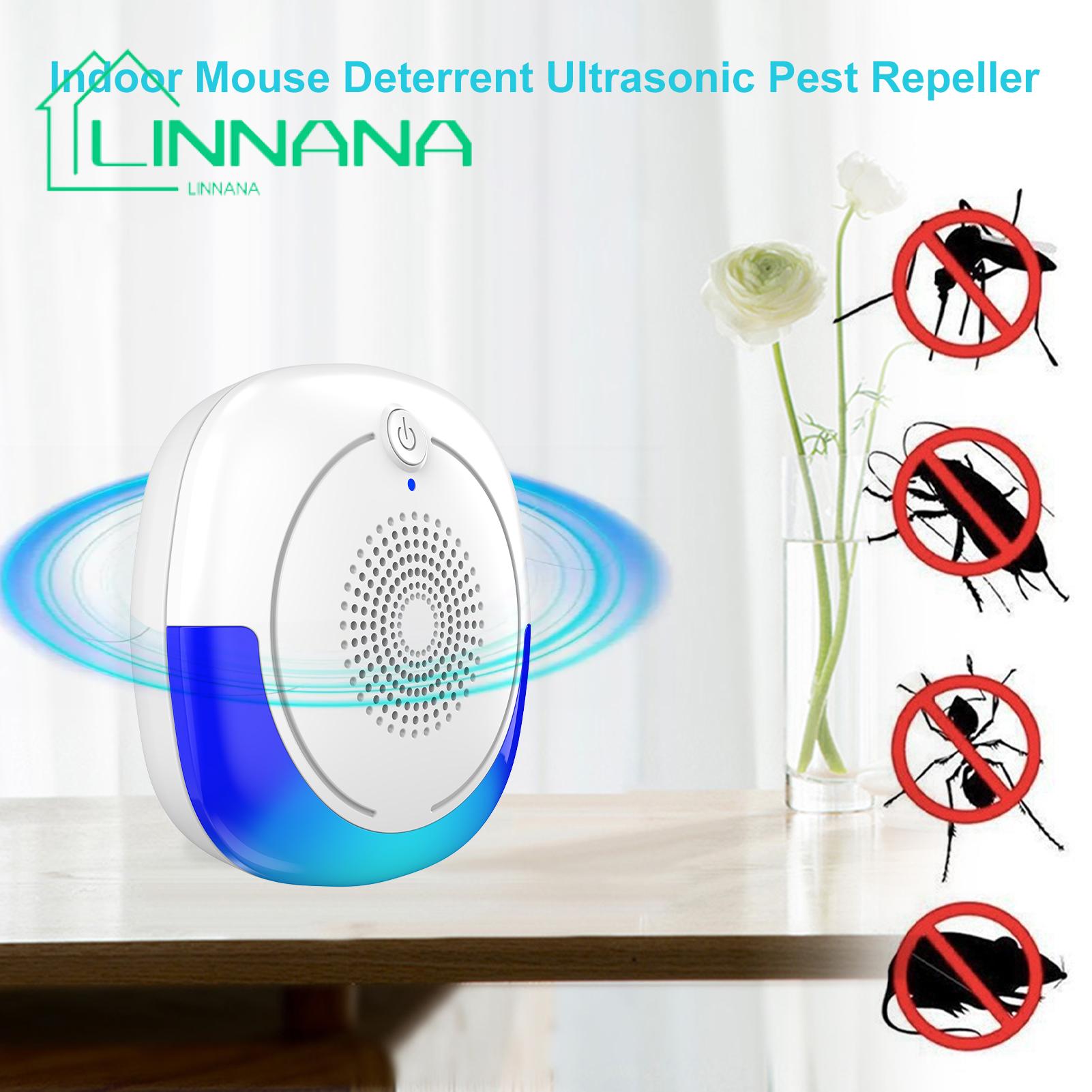 Ultrasonic Pest Repeller Ultrasonic Mouse Repeller Safe Eco-friendly Pest Control Device for Homes Insect Repellent