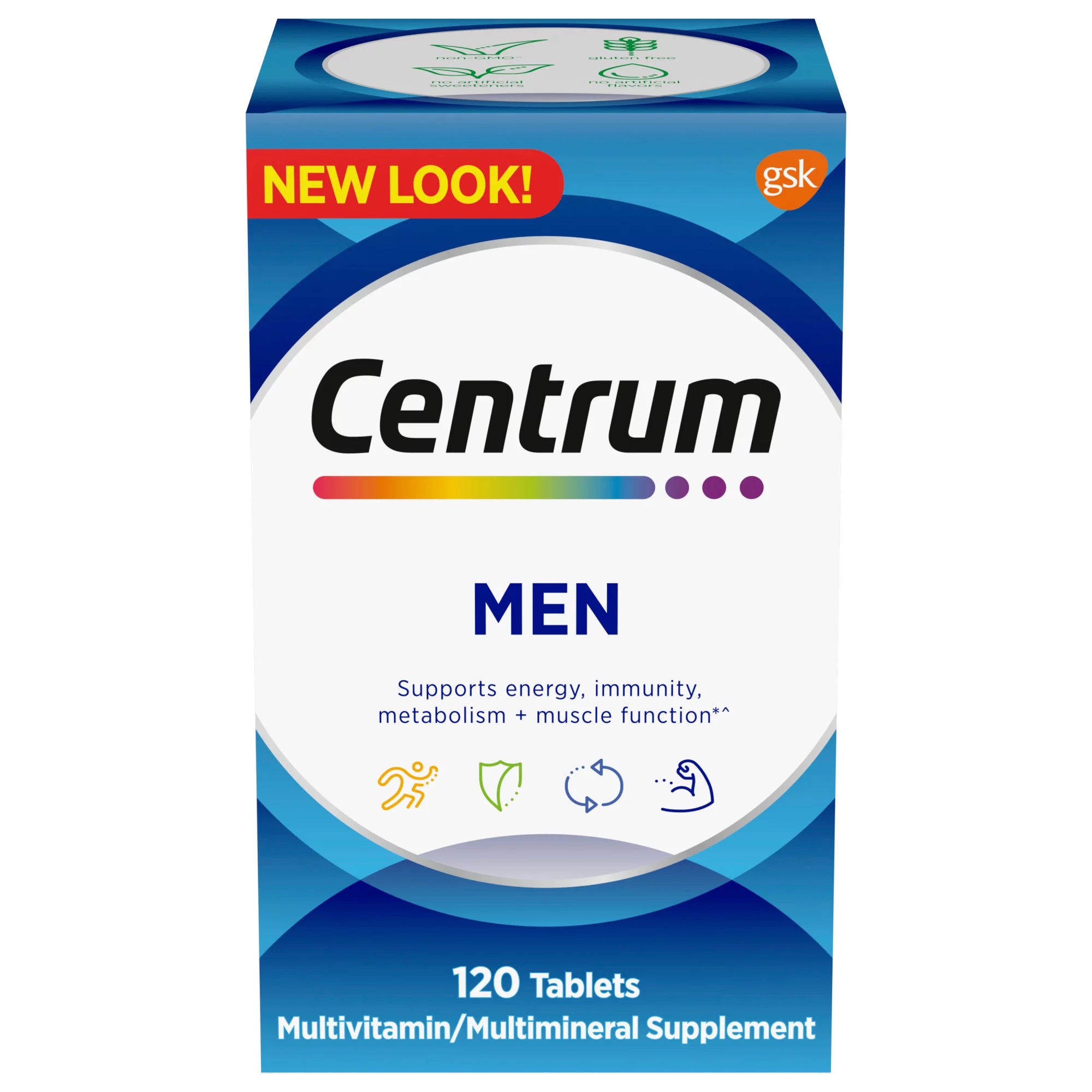 Centrum Multivitamins for Men,120 Tablets. 