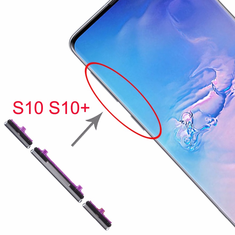 Out Side Key Volume Power Button For Samsung S10 S10 Plus. 