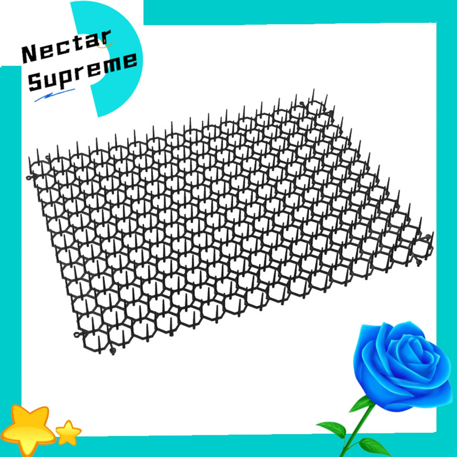 Plastic Pet Anti-cat Sting Mat Effective Cat Repellent Mat with Spikes Keep Cats Away from Yard Couches Countertops Pet-friendly Deterrent for Anti-cat Net