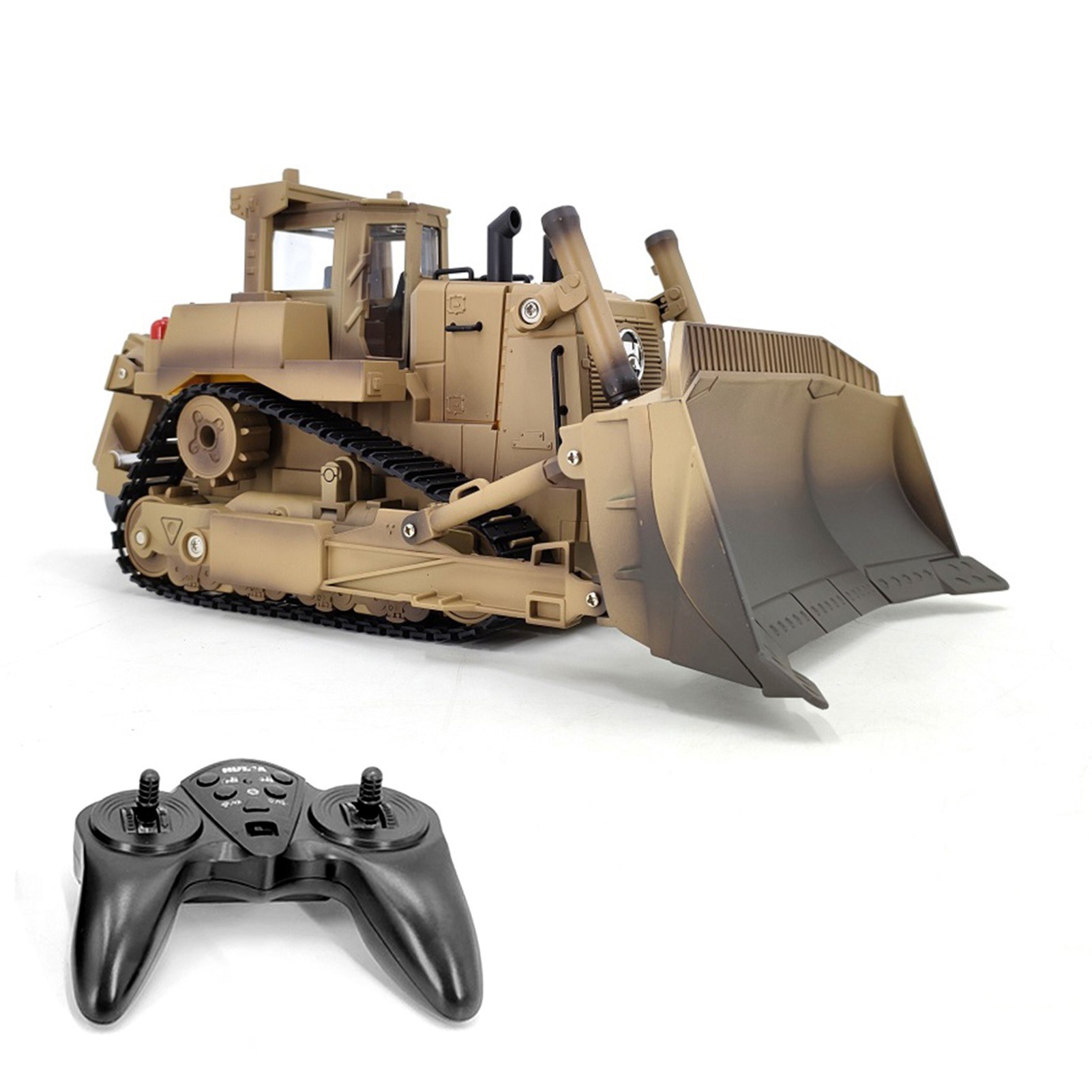2.4Ghz 1:18 Remote Control Bulldozer Remote Control Alloy apper Bulldozer Toy