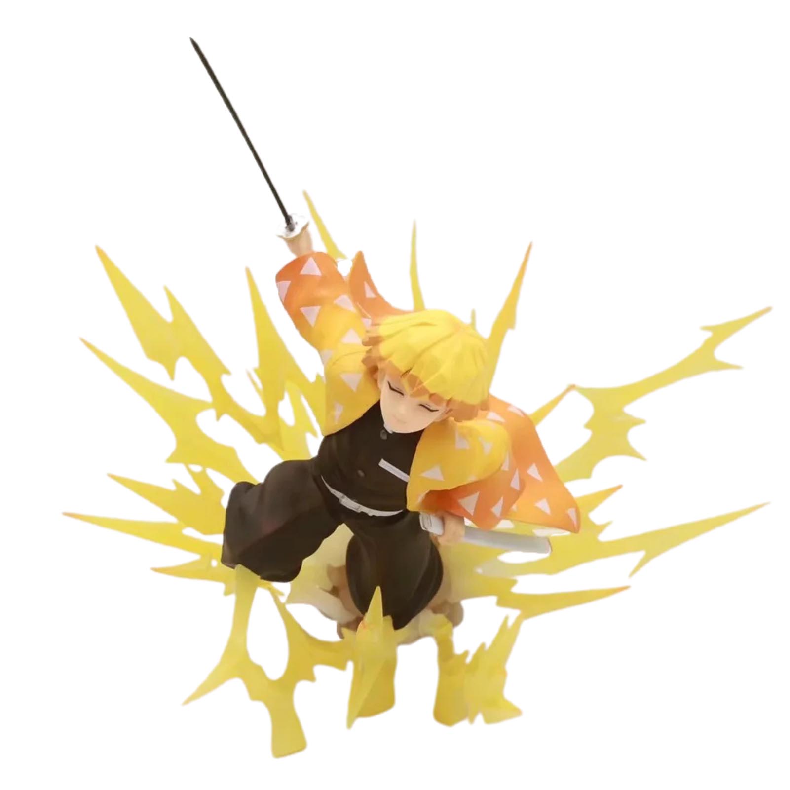 Figure Exquisite Demon Slayer ZERO Agatsuma Zenitsu Breath of Thunder Figurine Doll. 