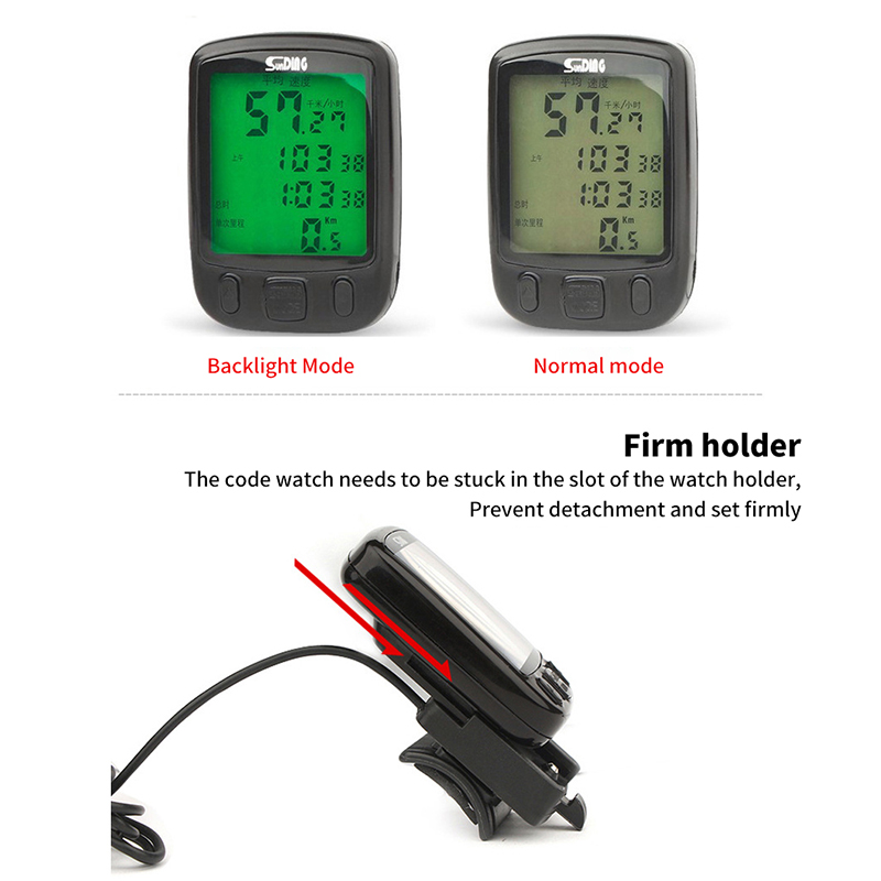 Bicycle Code Table Shuntung 548b Mountain Bike English Code Table 563b Road Speedometer Odometer Cycling Equipment Sunlight Mall. 